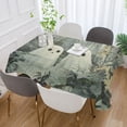 thumbnail image 2 of Yayeee Tablecloths for Rectangular Tables 54 x 54 inch Party Table Cover, Ghosts Playing in A Garden, 2 of 6