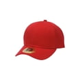 thumbnail image 1 of TopHeadwear Chapeau Ajustable à Crochets et Boucles Structurés, Rouge, 1 of 2
