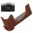 thumbnail image 4 of Camera Half Case, Protective Effects PU Material Firm Structure Compact Portable Half Camera Cover Stable Fit  For Functional Travel For Outdoor Use Brown,Coffee,Black, 4 of 8