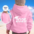 thumbnail image 2 of FAOWME Sweat à Capuche pour Filles Manches Longues Chandail en Molleton Graphique Mignon Rose 6-7 Ans, 2 of 4