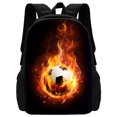 thumbnail image 1 of Conjunto de 3 piezas para niños y niñas, mochila escolar con fiambreras, bolsas de lápices, mochilas escolares para eventos deportivos de fútbol, el mejor regalo, 1 of 5