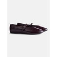 thumbnail image 2 of No Boundaries Women's Crinkle Mary Jane Flats, 2 of 5
