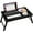Black, variant on Bambloom Bed Tray Table with Foldable Legs,Bamboo Breakfast Tray  for Sofa,Bed,Eating,Working,Black