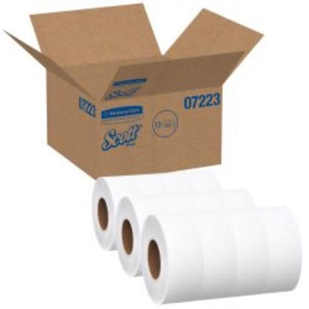 Scott Jrt Jr. Jumbo Roll Bath Tissue, 9 In., 2,000 Ft Per Roll, 12 Rolls Per Case