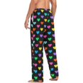 thumbnail image 5 of GZHJMY Valentine's Day Pajama Pants for Men, Lounge Pants Lightweight Men Pajama Bottoms with Drawstring Pockets, Christmas New Year Birthday Gifts, Large, 5 of 6