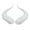 B, variant on Car Roof Devil Horn Modification Parts, 2Pcs Bull Horn Decorative Trim for Car Decor Upgrades, PLA Material Lightweight and Lasting, Easy to Install No Drilling Required