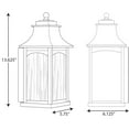 thumbnail image 2 of Progress Lighting P6634-Cd Maison 14" Tall Outdoor Wall Sconce - Black, 2 of 2