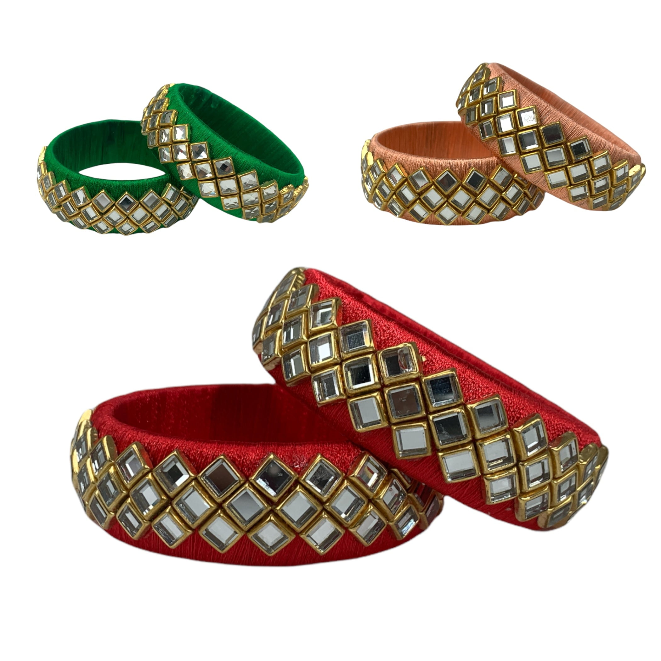 Sukriti Indian Designer Wedding Brass Magenta Bangles Bollywood Jewelr –  Sukriti Store
