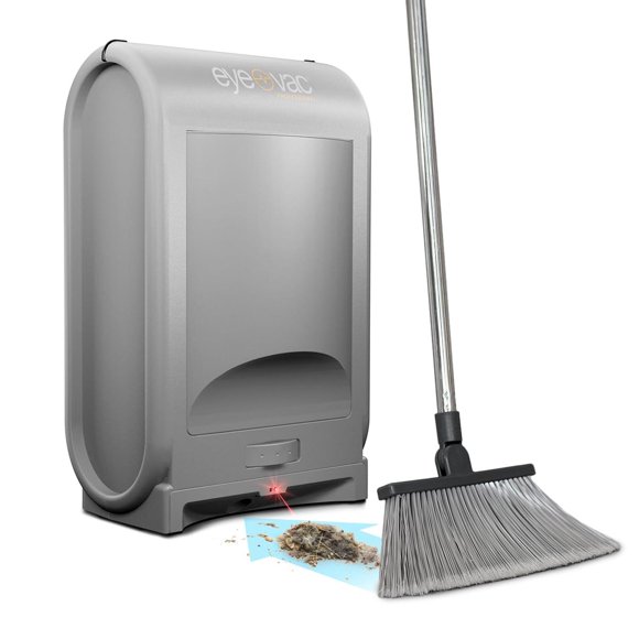 Aspiradora EYE-VAC Pro Plateada sin Tacto de 1400 W para Salón y Mascotas