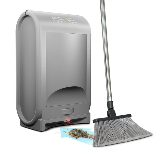Aspiradora EYE-VAC Pro Plateada sin Tacto de 1400 W para Salón y Mascotas