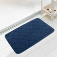 thumbnail image 6 of Bathroom Floor Mat, Foam Absorbent, Non-slip, Dry Foot Mat, Entry Door Mat, Toilet Doorway Mat, Versatile Indoor Outdoor Use, Waterproof Weather Resistant, Washable, Easy Care, 6 of 8