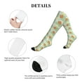 thumbnail image 6 of Bixox Tropical Flowers Print Compression Socks,Compression Socks Women & Men Circulation for Medical,Running,Athletic, 6 of 7