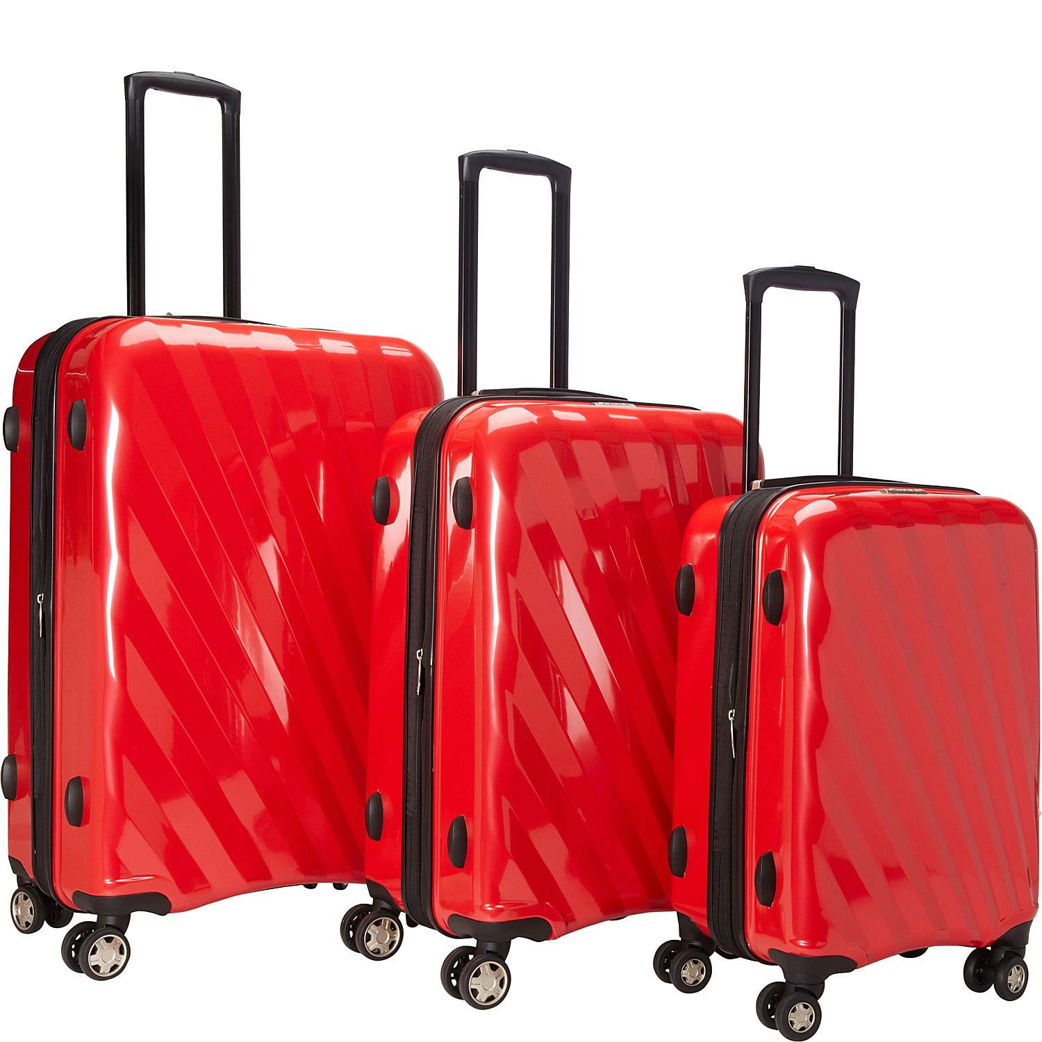 A747 Elite 3 Piece Expandable Luggage Set