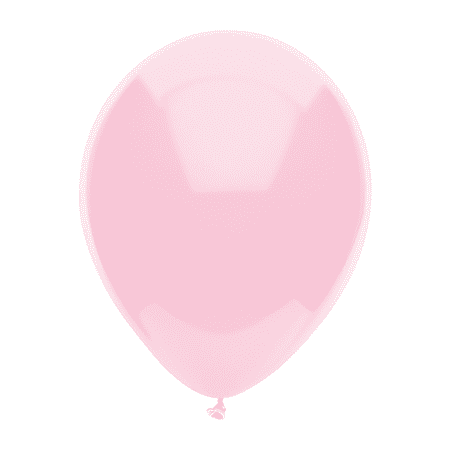 Way to Celebrate 9" Assorted Pinks, Purple, and White All Occasion and Ages Latex Balloons, 150 Count