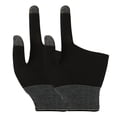 thumbnail image 3 of 1 par de guantes para dedos, guantes táctiles con dos dedos para juegos móviles (negro), 3 of 5