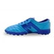 thumbnail image 3 of Manriquez Botines de fútbol piel niño tachones turf césped artificial azul, 3 of 5