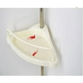 Bathroom Tub Storage, Bathtub Shower Caddy Holder, Suction Cup Shelves Corner Rack Shelf