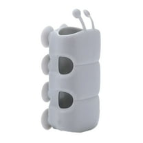 Silicone Shower Head Holder,Relocatable Shower Head Suction Cup Holder,Shower Head Holder,No Drill Shower Head Bracket,Wall Mount Adjustable Handheld Showerhead Bracket