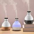 thumbnail image 2 of OAVQHLG37B Humidifiers for Bedroom Aromatherapy Diffuser Home Office USB Mini Desktop Wood Grain Essential Oil Sprayer Incense Spreading Machine, 2 of 5