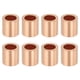 thumbnail image 1 of Uxcell Funda de detención de cable de alambre, bucles de prensado de cobre, fundas de prensado redondas para cable de alambre y cable 1/4"(6mm), 1 of 7