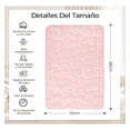 thumbnail image 3 of "Tapete Baño Ultra Suave Antideslizante Absorbente De Agua Belug Rosa ", 3 of 5