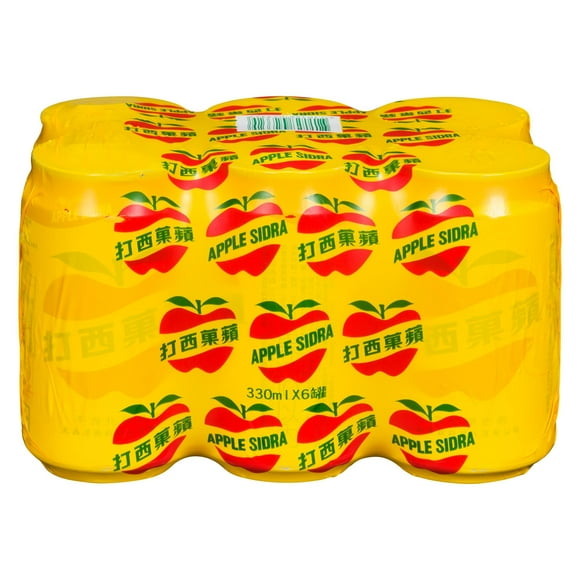 soude de pomme 330ml x 6