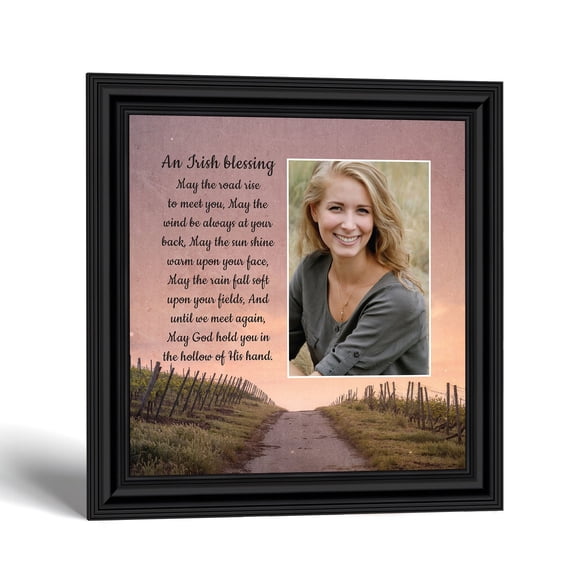 Irish Blessing Picture Frame, Housewarming Gift, Wall Decor