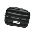 thumbnail image 4 of Bolsa de maquillaje para baño, organizador de viaje, moderna y práctica bolsa de cosméticos para mujer, neceser para guardar brochas, botellas de Negro, 4 of 8