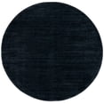thumbnail image 3 of SAFAVIEH Vision Adrasteia Overdyed Solid Area Rug, Black, 10' x 10' Round - Large - Modern Design, Black, Non-Shedding & Easy Cleaning, Ideal for Living Room, Bedroom, Dining Space, 3 of 12