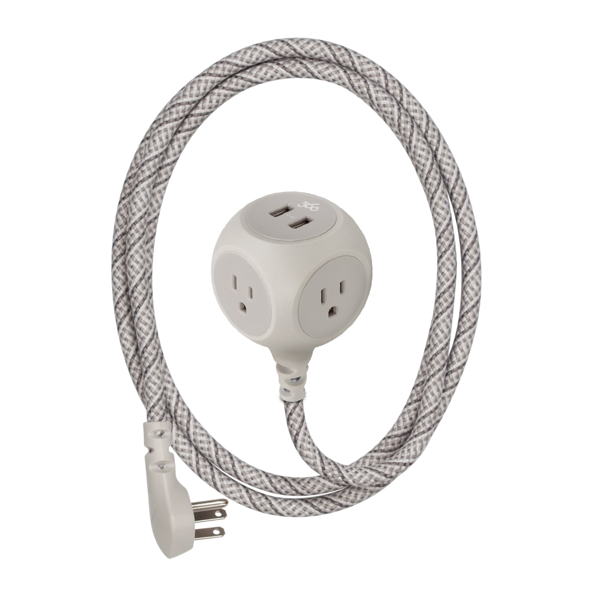 6' Habitat - 3 outlet + 2 USB | 2.4A