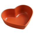 thumbnail image 1 of Plato de postre en forma de corazón, apilable, resistente a caídas, lavable, insonorizado, antideformación, para el comedor., 1 of 8