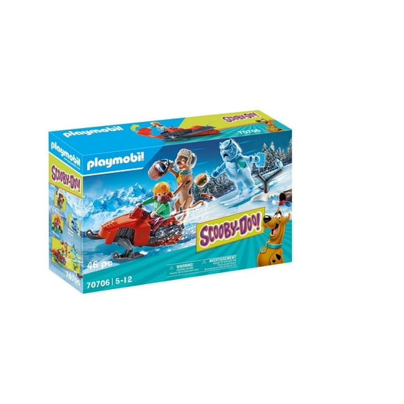 SCOOBY-DOO avec abominable spectre des neiges