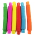 thumbnail image 1 of Tubos De Rebote Tubo corrugado de plástico Pop Tubes Fidget Toys Stress Relief Sensory Toys Random Sywqhk libre de BPA, 1 of 9