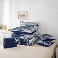thumbnail image 4 of Erosebridal American Football 7 Pieces Comforter Sets Dallas Bedding Set for All Season Full Size Gifts for Football Fans Football City Bed in a Bag with Comforter, 4 of 5