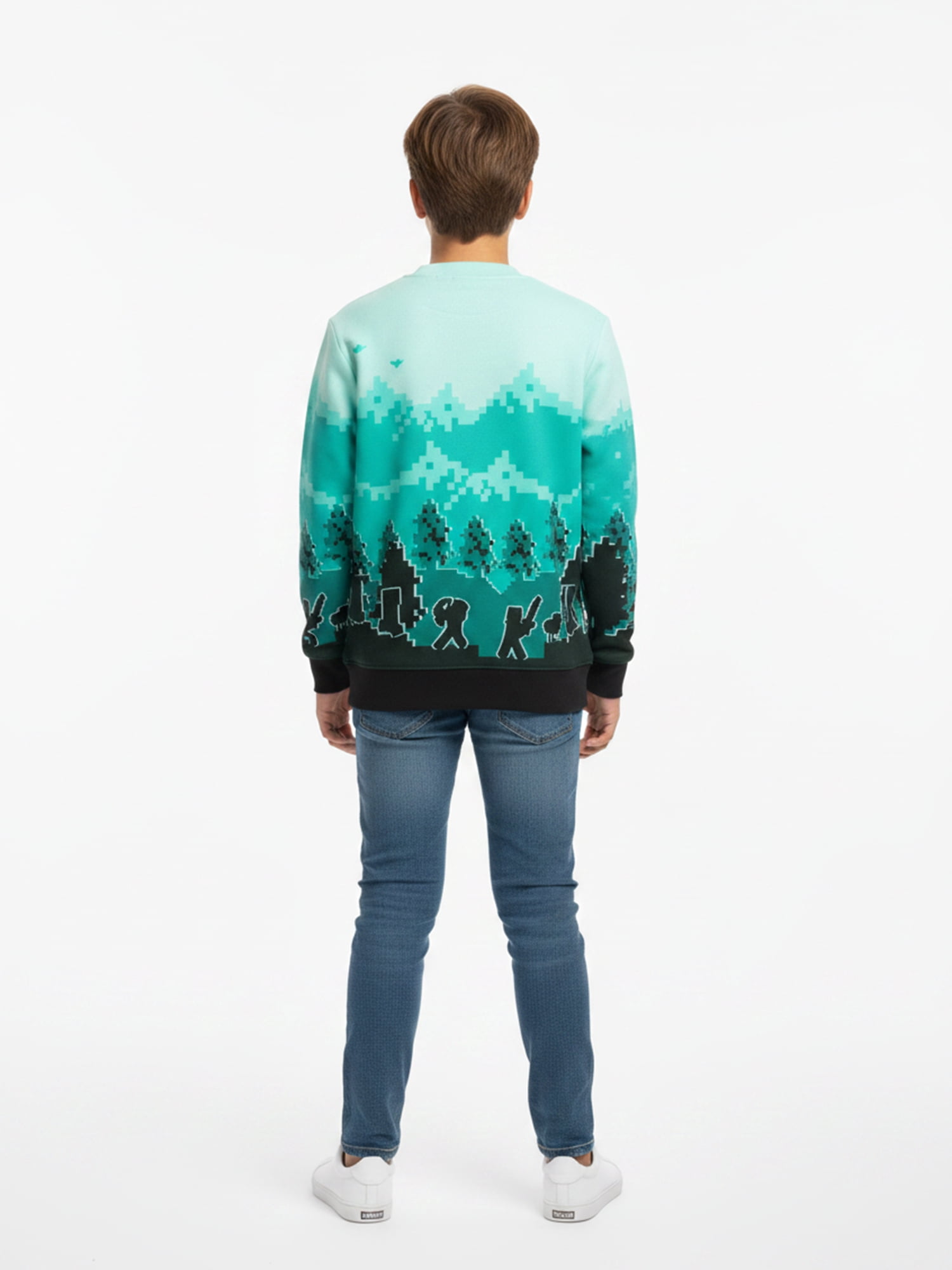 The Simpsons, Boys' & Big Boys' Graphic Scenic Sweatshirt, Sizes XS-XXL
