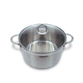 thumbnail image 2 of Valarie Korean Tri-Ply Aluminum Stainless Steel Induction Cookware 24 CM 5.9-Quart QT Stockpot With Lid, 2 of 9