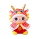 thumbnail image 4 of Juguete de dragón de Año Nuevo, figuras de dragón de peluche, decoración, dragón de dibujos animados suave Rojo, 4 of 9