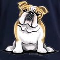 thumbnail image 3 of CafePress - Cute English Bulldog Women's Long Sleeve Dark T Sh - Women's Long Sleeve Graphic Tee Casual Fit, 3 of 4