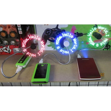 

Bisontec LED Fan (Red)