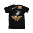 thumbnail image 1 of DC Comics Girls Wonder Woman Retro Collage Cotton T-Shirt, 1 of 3