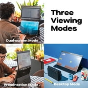 Mobile Pixels 15.6 Duex Float Portable Stacked Touchscreen Monitor 101-1011P01