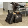 thumbnail image 3 of Convenience Concepts Designs4Comfort Collapsible Ottoman, Double, 3 of 4