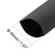 thumbnail image 2 of Tubos termoretráctiles Uxcell, funda de cable retráctil de 6.6 pies negra de 1.57" de diámetro, 2 of 6