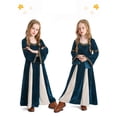 thumbnail image 1 of SUNSIOM Robe Médiévale Renaissance pour Filles, Robe de Cosplay à Manches Longues pour Halloween, Costume, 1 of 6