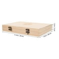 thumbnail image 2 of OFFIGAM Wooden Coin Display Holder with Adjustable Rings and Secure Lock for Organized Storage, 2 of 6