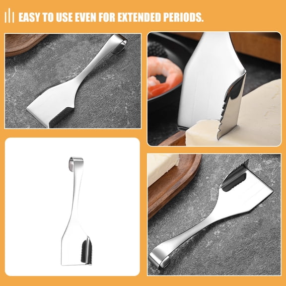 BESTYASH 304 Stainless Steel Cheese Cutter and Slicer Portioning Tool for Easy and Precise Cheese Cutting, 1 Piece
