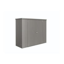 Biohort BIO1130 7.5 x 2.7 x 6 ft. Equipment Locker 230 - Metallic Quartz Gray