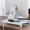 thumbnail image 4 of 360 Degree Rotating Stand Aluminum Allot Computer Stand Crafts Spinning Base Rotating Displayer Dock for Laptops Office Meeting Crafts, 4 of 9