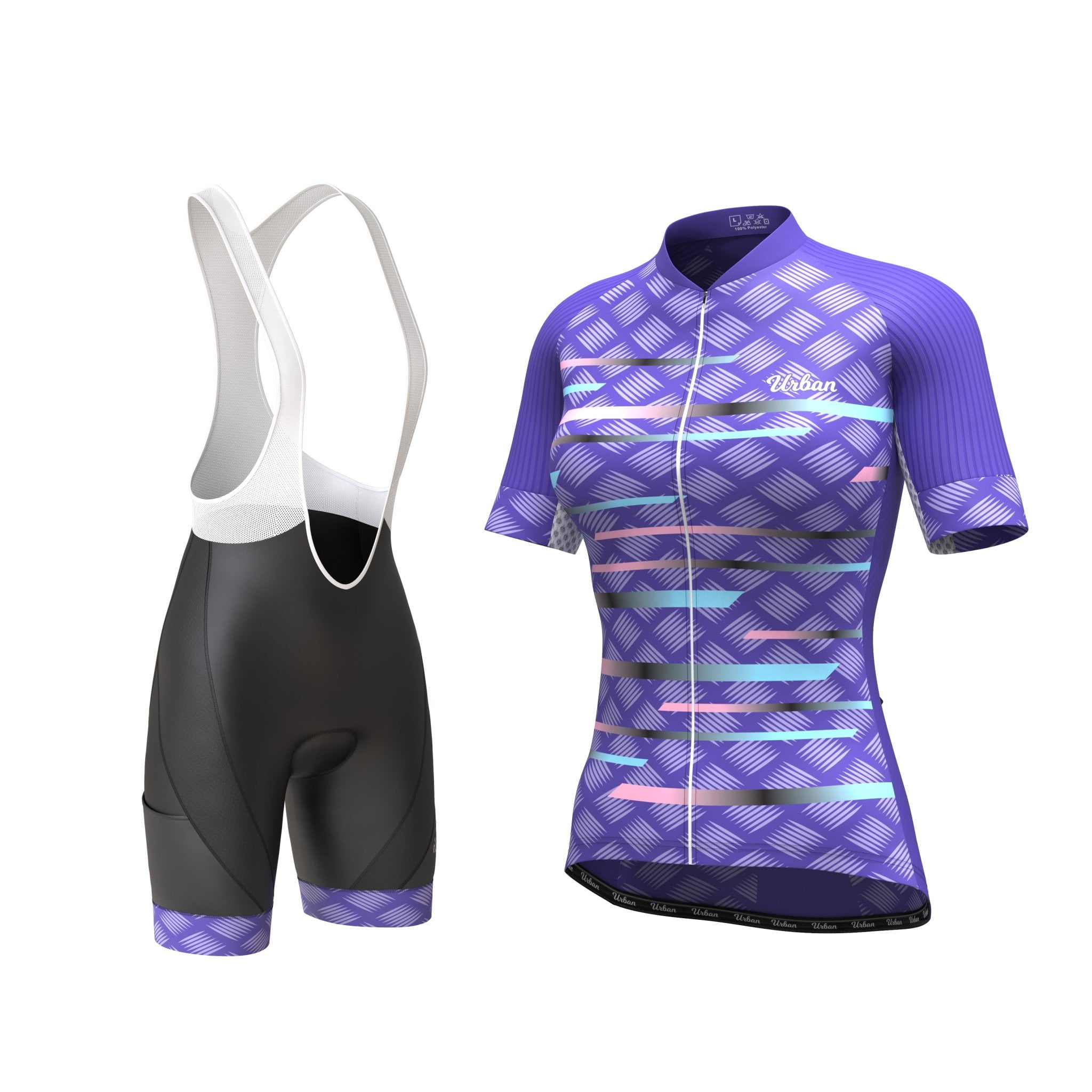 Purple cycling kit Clearance