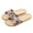 F-Khaki, variant on Women's House Slippers Slip-on Women's Open Toe Slippers Anti-Skid Bear indoor Casual Mukluks Slippers for Women Boot Slippers Shoes Snow Slippers